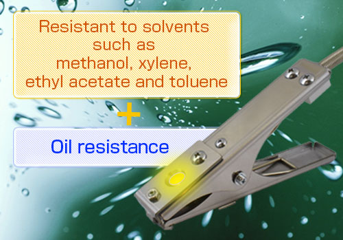 Resistant to organic solvents
