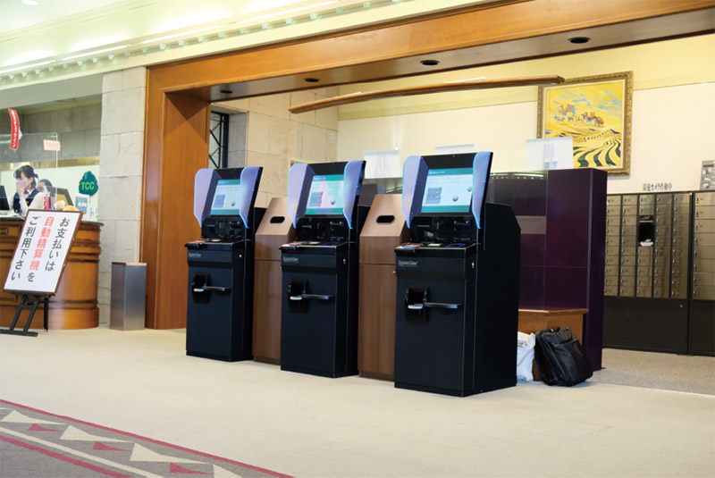 東条の森カントリークラブ様の自動精算機