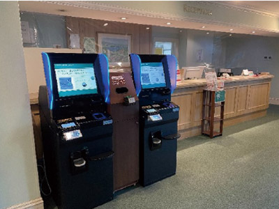 ウィンザーパークゴルフアンドカントリークラブ様の自動精算機