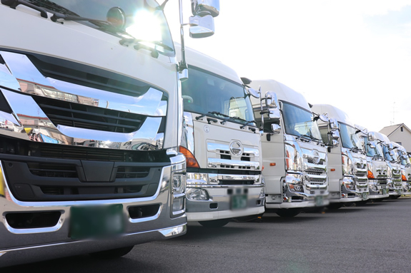 運送業システム一番星導入事例:株式会社西和物流 トラック