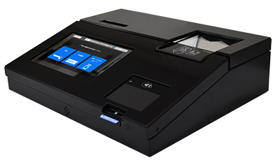 ホテル向け カウンターチェックイン機（卓上型　KIOSK端末）ADC-520