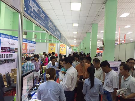 Japan Product Expo 2016 システムギアグループのブースの様子1