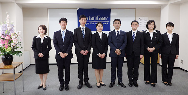 システムギアグループ 2018年度 新卒入社式を行いました