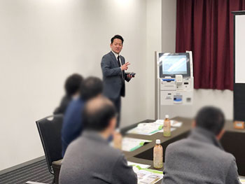 システムギアゴルフ展示会 鹿児島会場での様子2