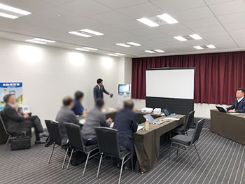 システムギアゴルフ展示会 鹿児島会場での様子3