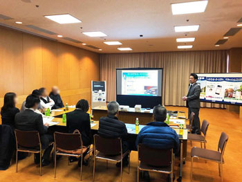 システムギアゴルフ展示会 愛媛会場での様子2