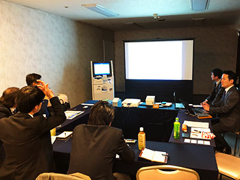 システムギアゴルフ展示会 宇都宮会場での様子1