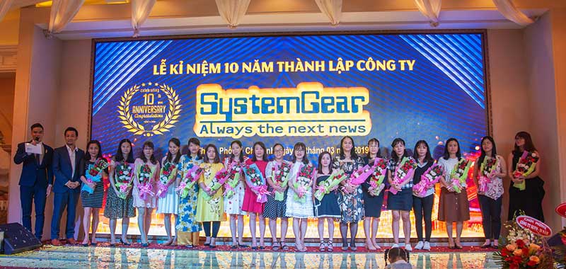 システムギアベトナム10周年記念式典の様子3