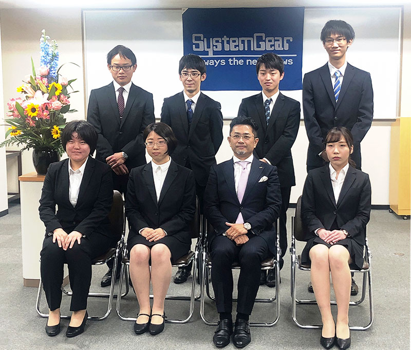 システムギアグループ 2019年度 新卒入社式を行いました
