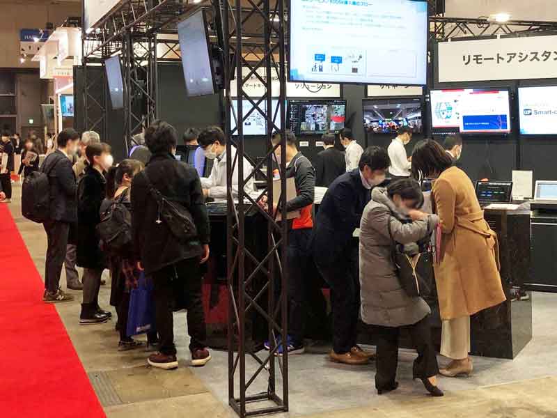 国際ホテル・レストランショー HCJ2020：展示会の様子01