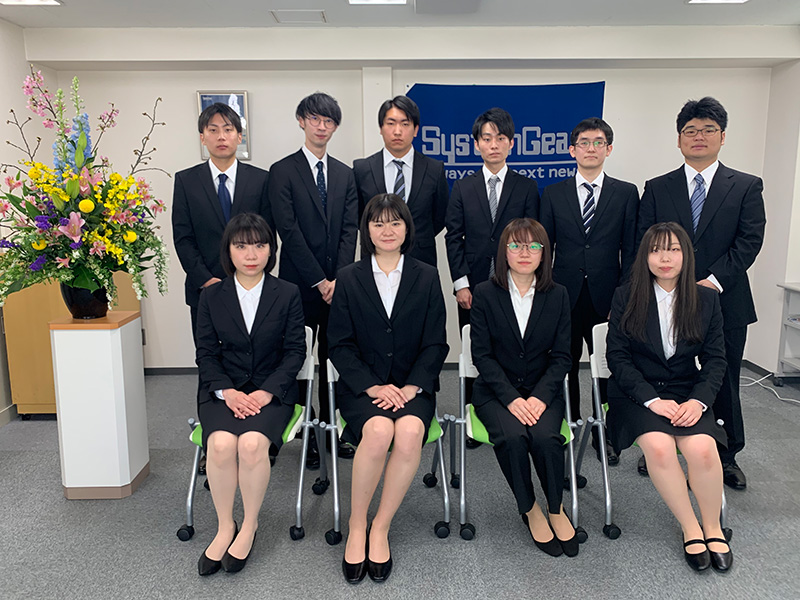 システムギアグループ 2022年度 新卒入社式を行いました