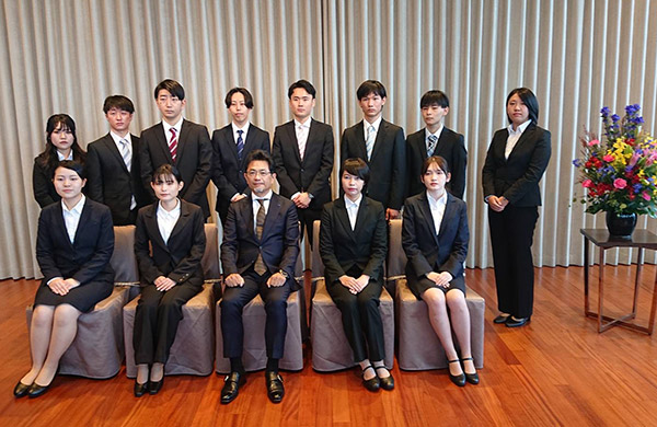 システムギアグループ 2023年度 新卒採用内定式を行いました