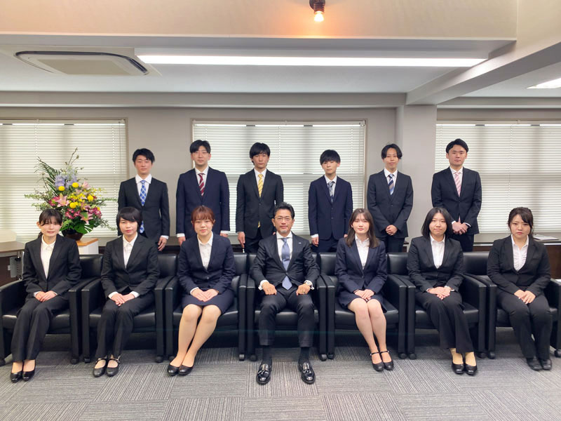 システムギアグループ 2023年度 新卒入社式を行いました