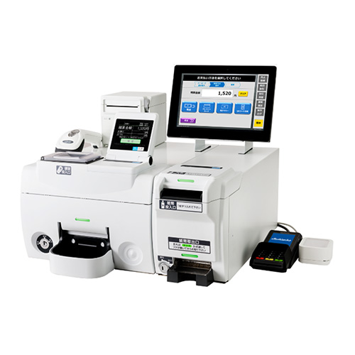 セミセルフ釣銭機