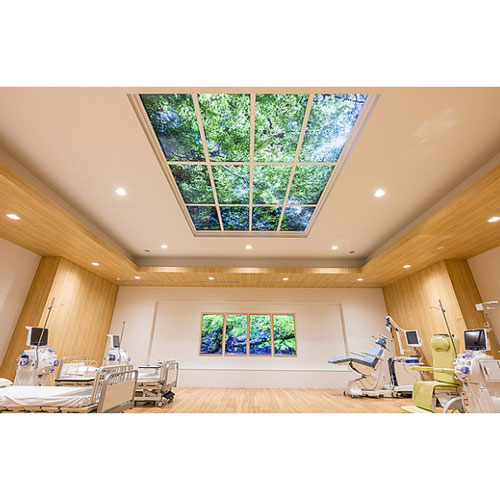 サイネージ　デジタル天井　LOOK