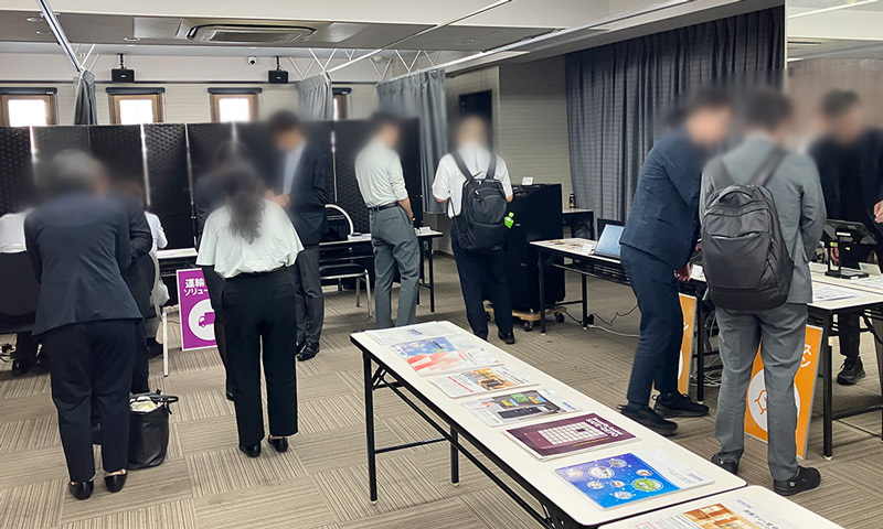 システムギア ビジネスフェア名古屋会場での様子１