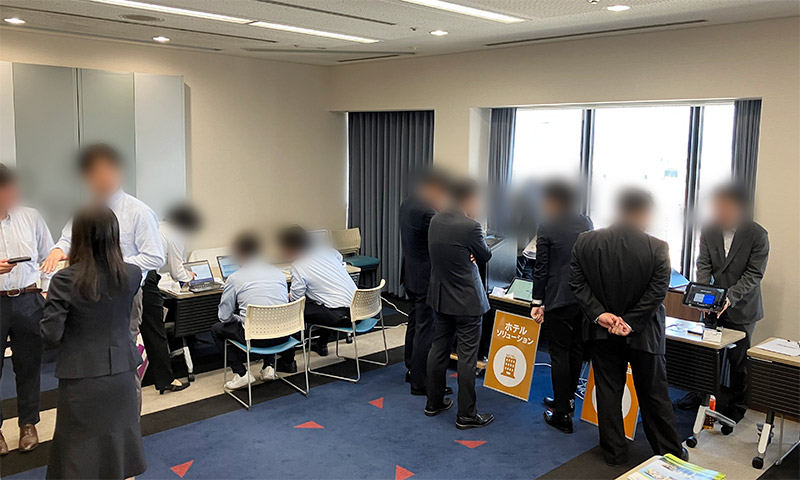 システムギア ビジネスフェア大阪会場での様子１