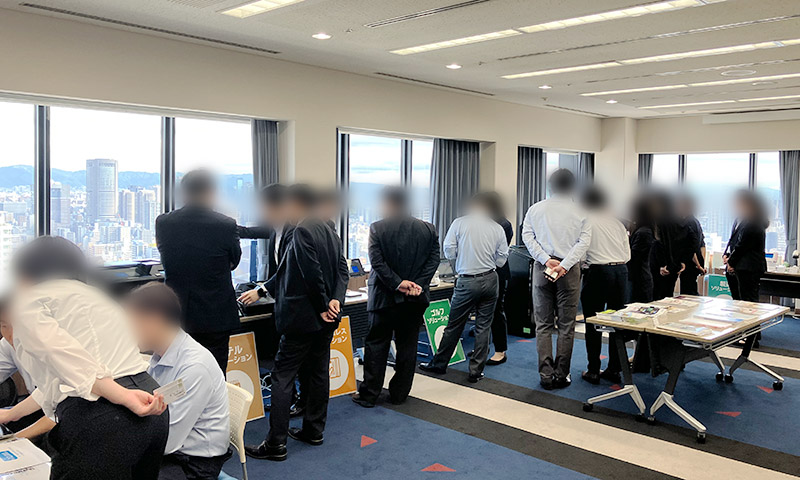 システムギア ビジネスフェア大阪会場での様子３
