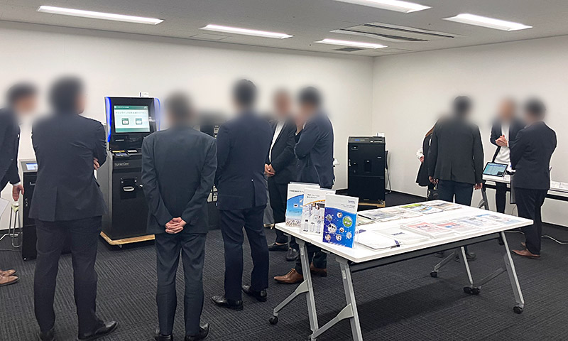 システムギア ビジネスフェア福岡会場での様子１