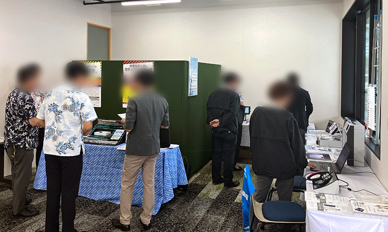 システムギア ビジネスフェア沖縄会場での様子３