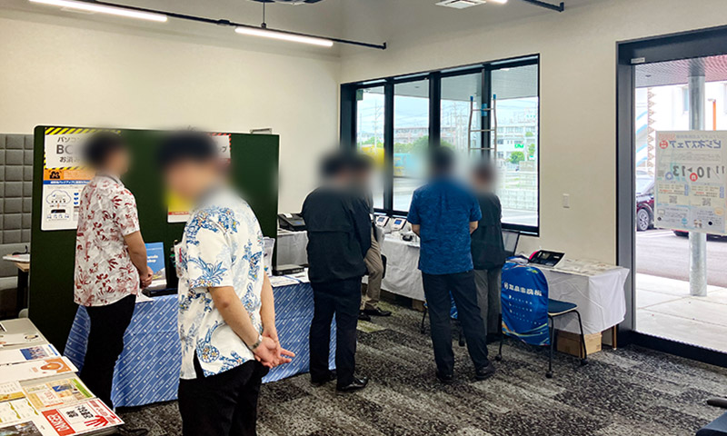 システムギア ビジネスフェア沖縄会場での様子4