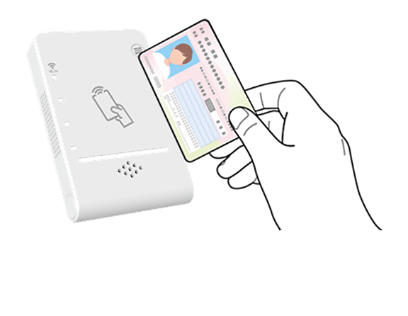 真贋判定小型ICリーダー