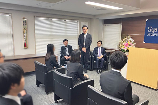 システムギアグループ 2026年度 新卒入社式を行いました