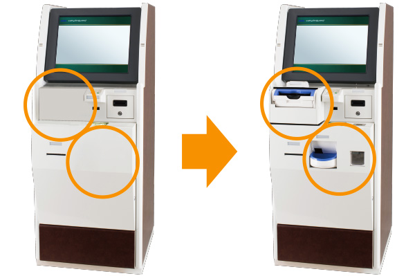 クレジット専用機もラインナップ
