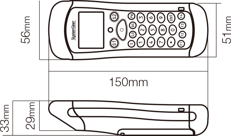 MET-1000 製品外観図
