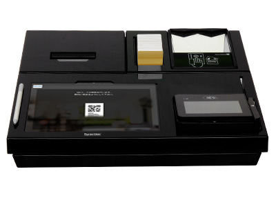 ホテル向け カウンターチェックイン機（卓上型　KIOSK端末）カウンターKIOSK ADC-510