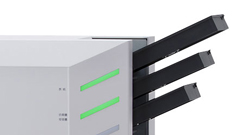 見やすい大型表示ランプ:ADC-7000