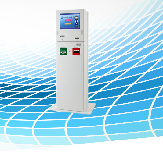 小売店舗向け現金チャージ機