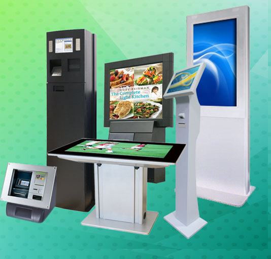 KIOSK端末（キオスク端末）、デジタルサイネージの開発