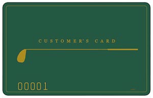 カード製作例:森林公園ゴルフ場様