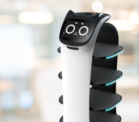 AI配膳ロボット BellaBot