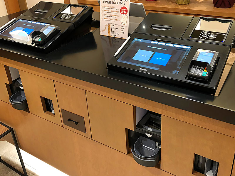 ホテル向けKIOSK設置例 2