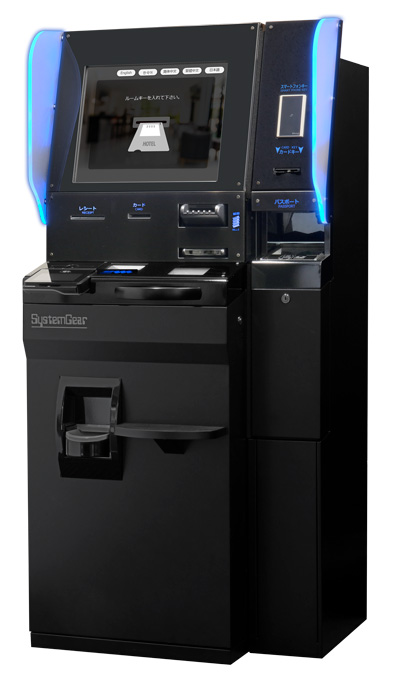 ホテル向け自動チェックイン機・自動精算機