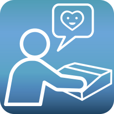 直感的で分かりやすい画面。多言語対応で外国人ゲストもセルフチェックインが可能です