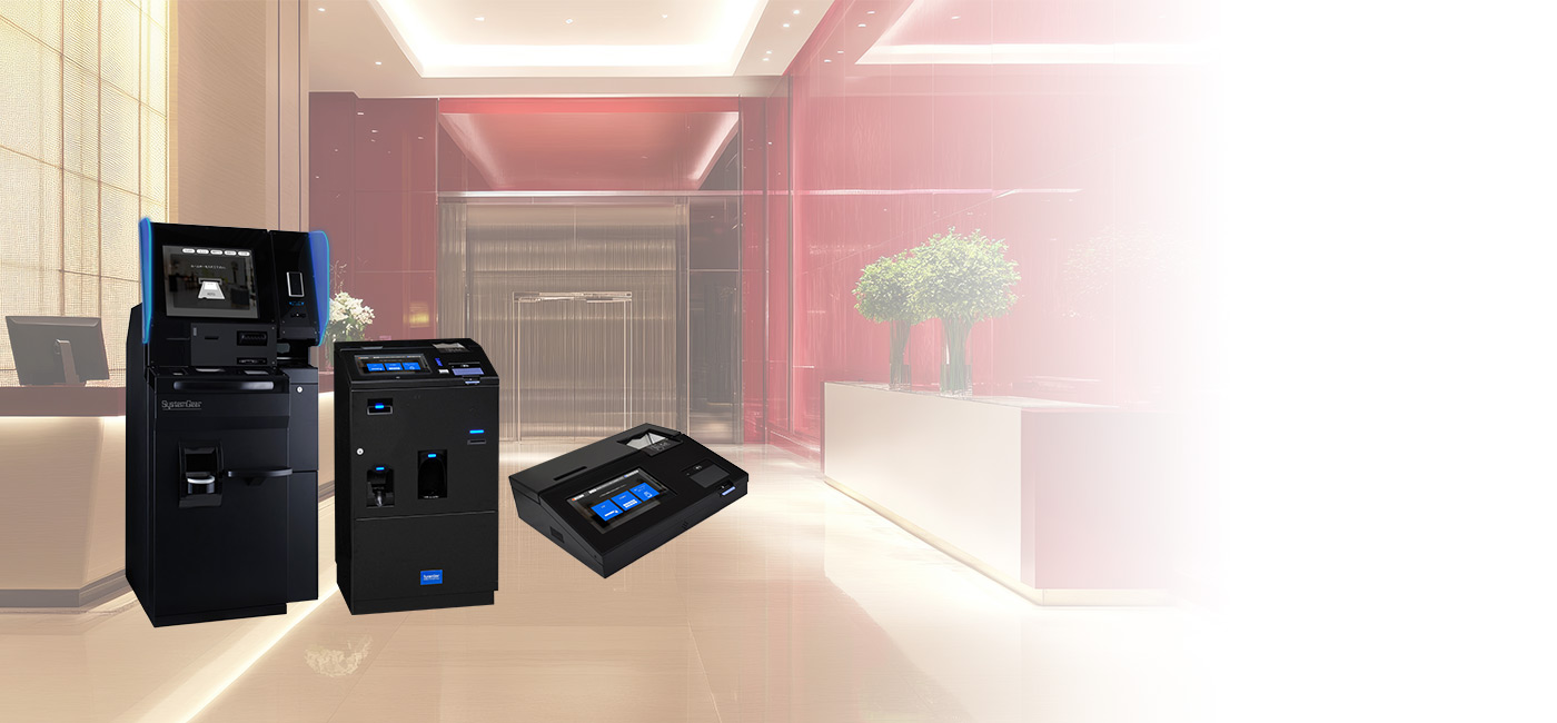 ホテル向け自動チェックイン・自動精算機