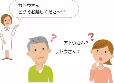 病院・クリニックの待合の患者様を番号でご案内できるのでプライバシーを守り、聞き間違いも防ぎます