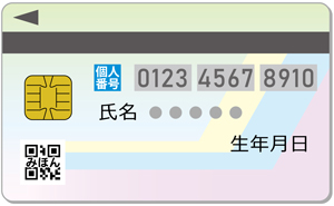 マイナンバーカード裏面の磁気ストライプには自治体が自由に活用することができます