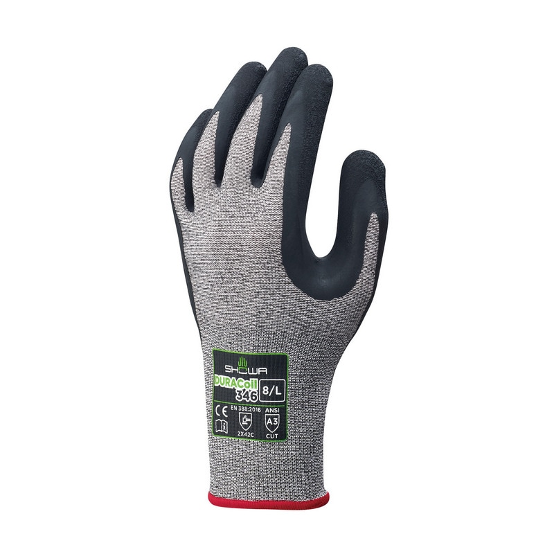 災害時のがれき撤去作業でけがを防ぐ手袋