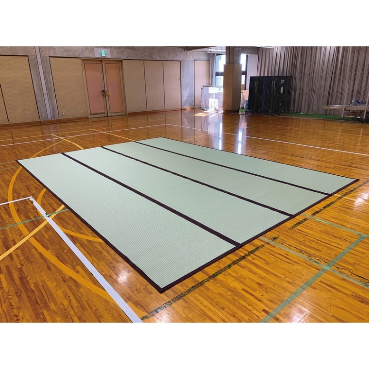 災害時の避難所におすすめのロールタイプの畳