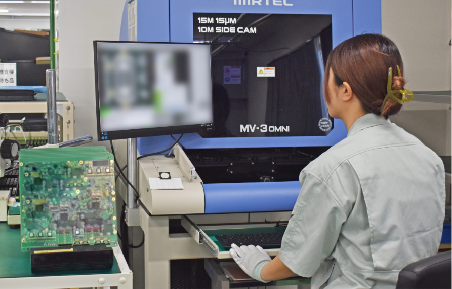外観検査と2次元・3次元画像検査装置を使用した外観検査のダブル検査を行うイメージ